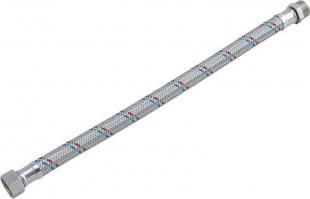 Мека връзка с неръждаема оплетка Ф15mm 1/2" MF 30 cm