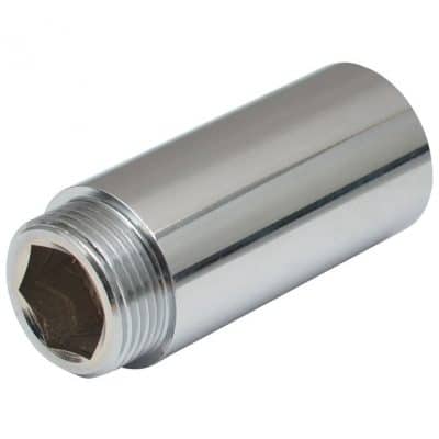 Удължител месингов хромиран 1/2” MF дължина 25 mm