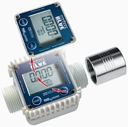 Електронен брояч за AdBlue Piusi K24 UREA/MILK, 5-100 л/min