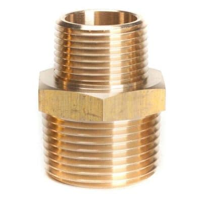 Нипел редуктивен месингов 1/4” x 1/2”